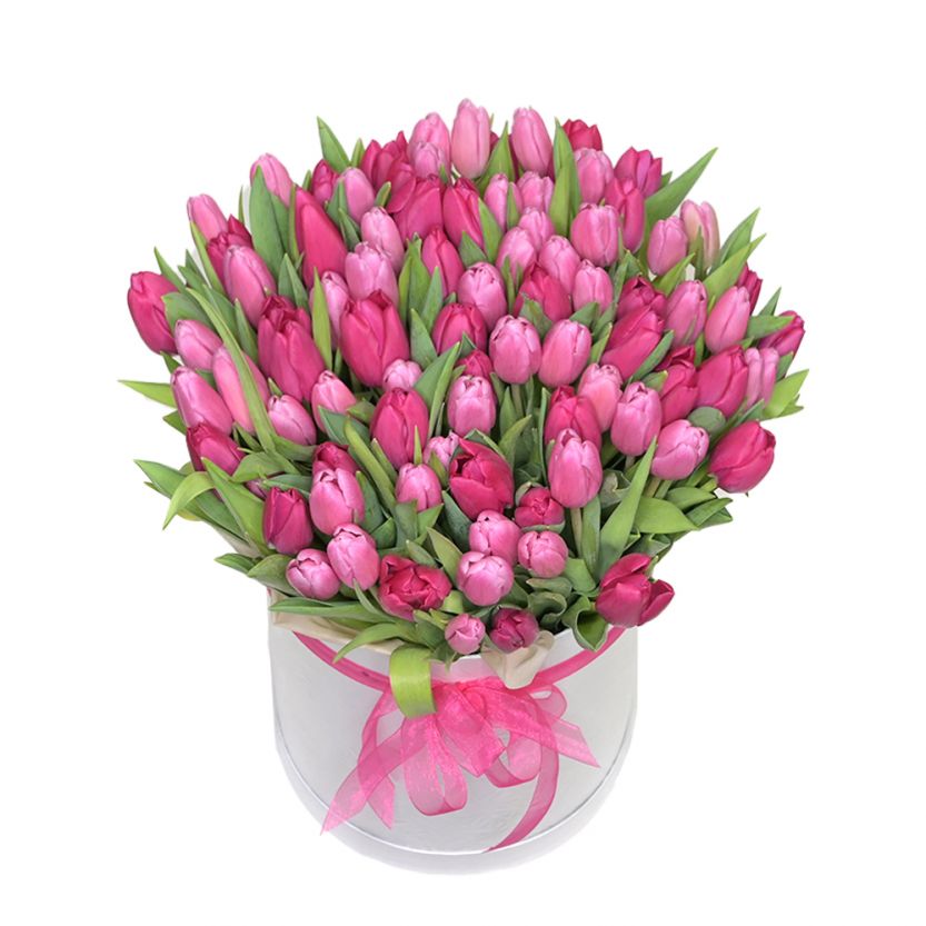 Кутия Love Pink Tulip