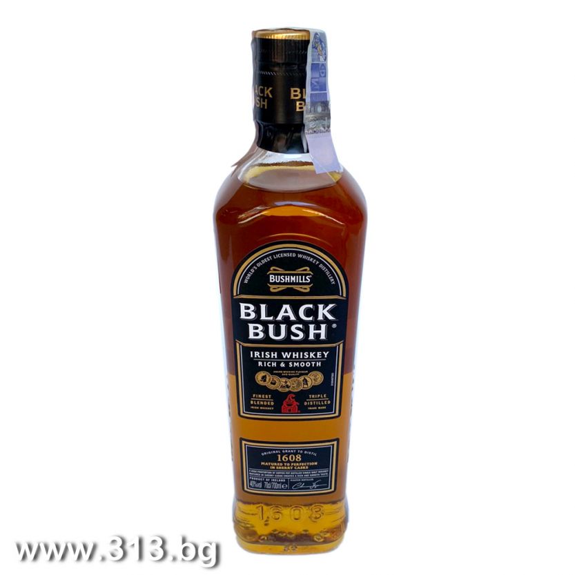 Доставка на Ирландско уиски Bushmills Black Bush 0.700 л