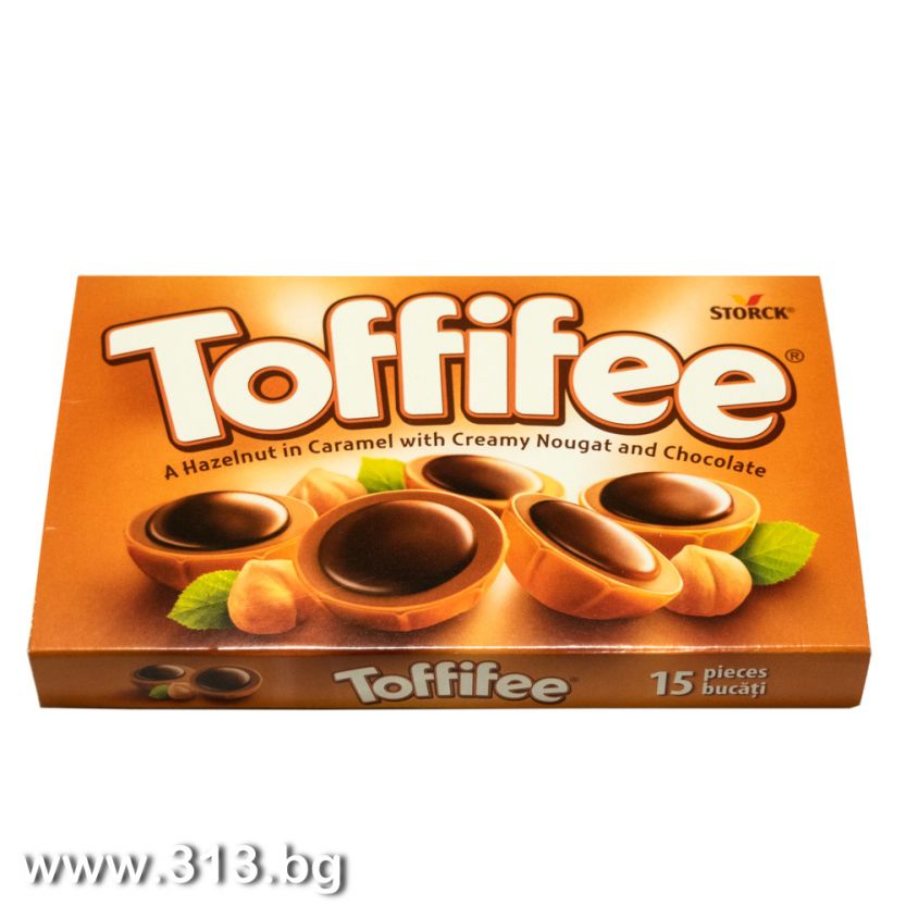 Доставка на Шоколадови бонбони Toffifee 125 гр