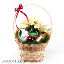 Christmas gift basket Baileys Basket