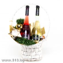 Подаръчна кошница Wine